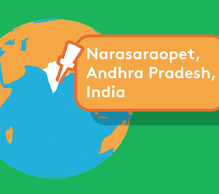 India - Andhra Map