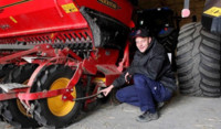 Farmer tractor