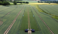 Gilboa field trials in Herefordshire UK during the 2025 season