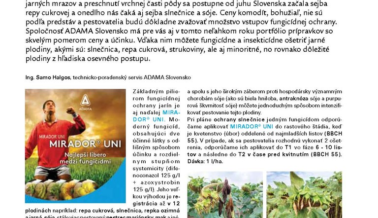 FUNG a INSEK ochrana jarín