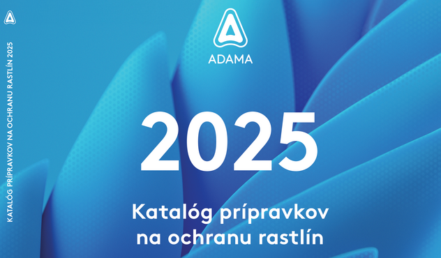 Obálka katalógu ADAMA 2025