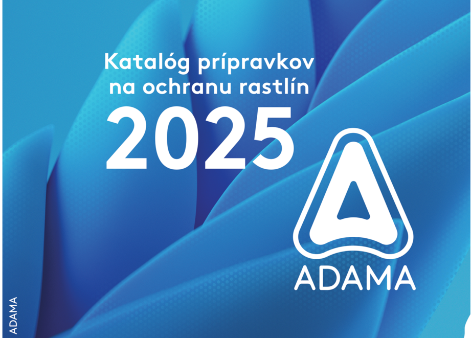 Obálka katalógu ADAMA 2025