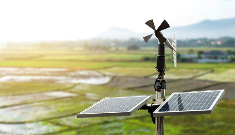 small-solar-powered-wind-turbine