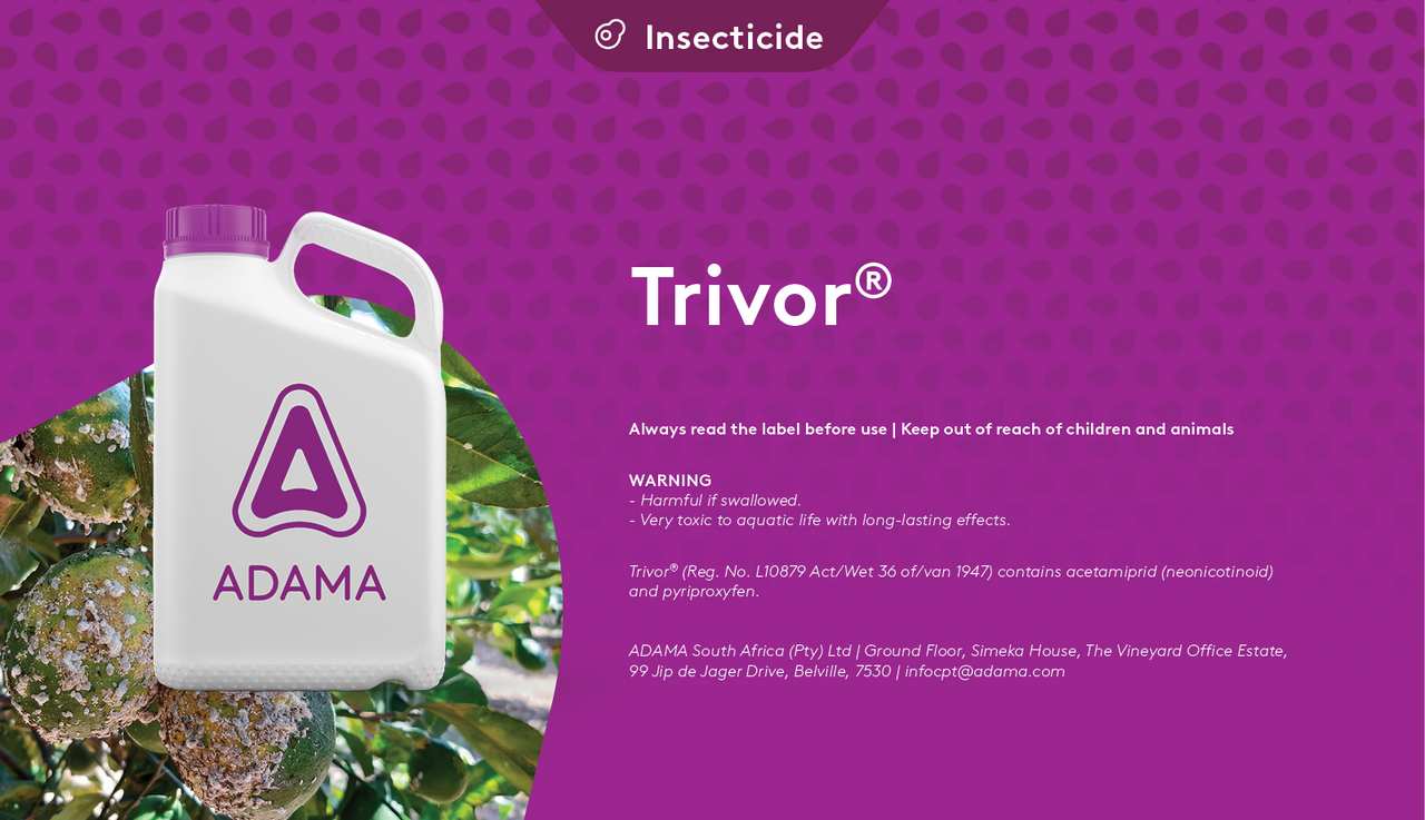 Adama Trivor insecticide dispersible concentrate contact and stomach insecticide