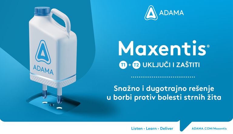 Baner za preparat Maxentis