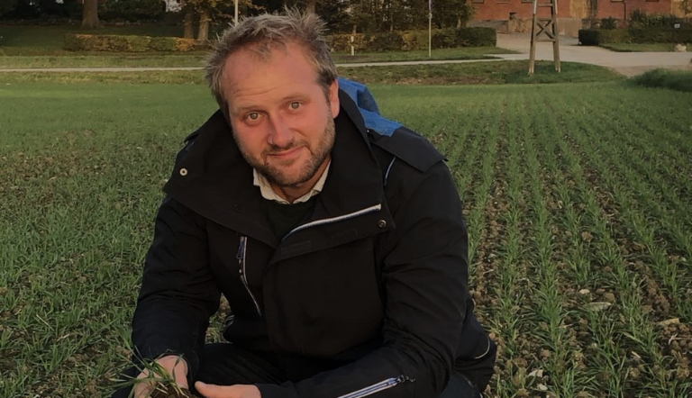 Frans Brodde testar Avastel. Foto: privat