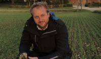 Frans Brodde testar Avastel.  Foto: privat