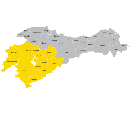 ADAMA İç Anadolu Karadeniz