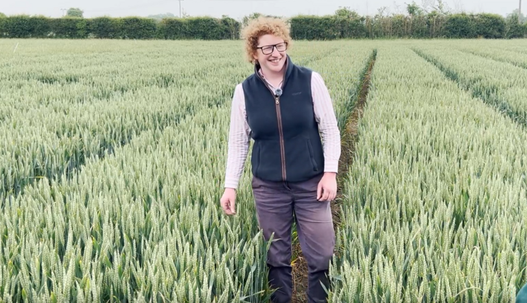 Holly & Michael herbicide interview NIAB Hinxton