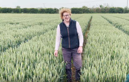 Holly & Michael herbicide interview NIAB Hinxton