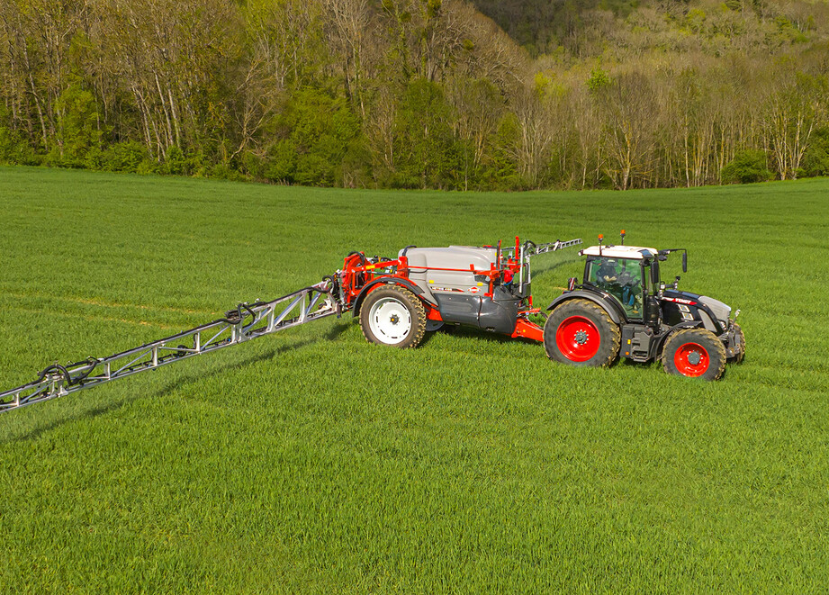 Sprayer in field