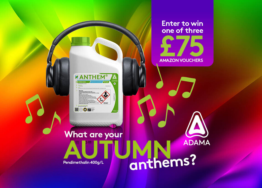 What are your Autumn ANTHEMs? Enter to win one of three £75 Amazon vouchers