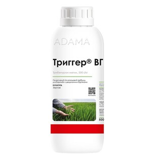 Каністра 5л ТРИГГЕР АДАМА – гербіцид від однорічних та багаторічних дводольних бур'янів на соняшнику та для зернових