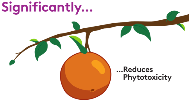 reduced fruit staining