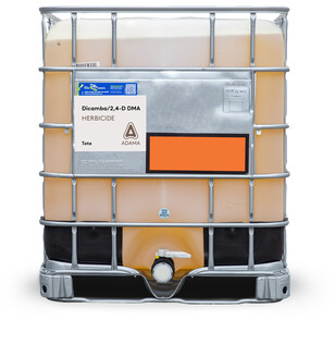 Dicamba 2,4-D DMA TOTE