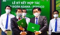 Lễ kí kết ADAMA và PEPSICO