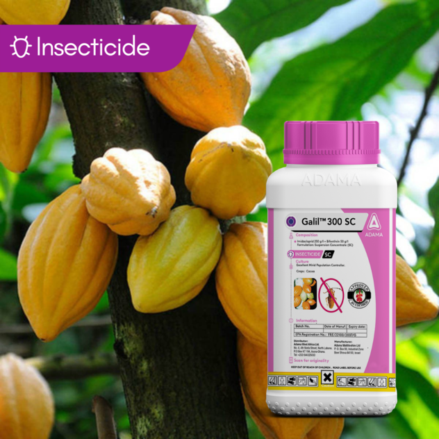 Galil- insecticide for wide range of insects and pest.