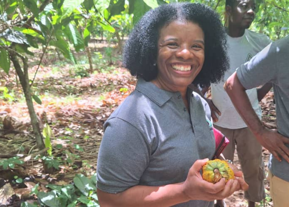 Christiane Kolc visits West Africa