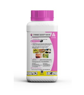 Pyrinex Quick is a fast-acting insecticide that control insects quick