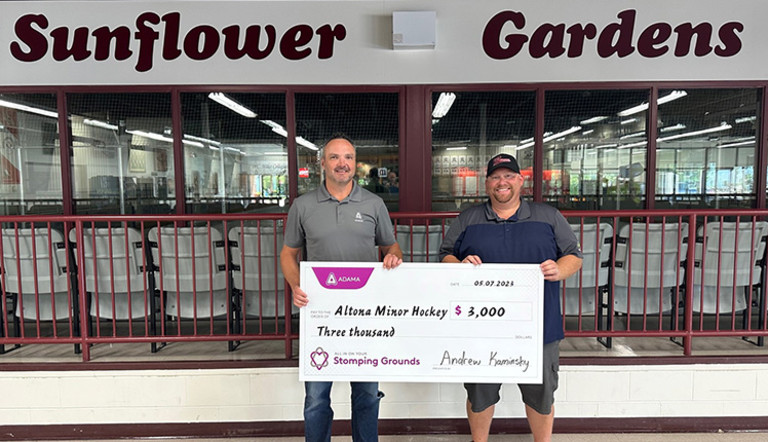 Altona Cheque Presentation