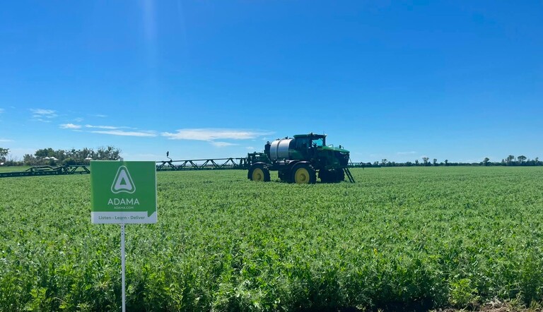 ADAMA Field with Sprayer