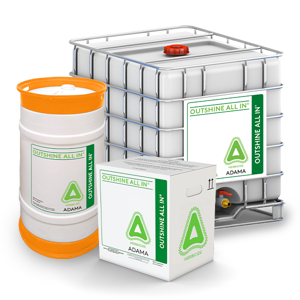 OUTSHINE ALL IN Product Packaging