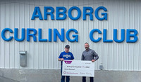 Arborg Cheque Presentation