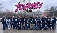 Team ADAMA at 2025 Journey 5km 