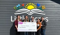 little acres cheque presentation